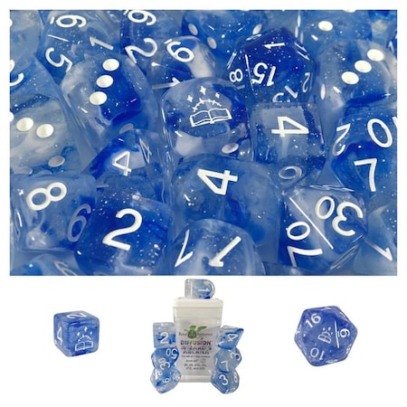 Role 4 Initiative Diffusion Wizards Arcana Dice - Set of 7 R4I50532-7C-S